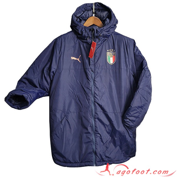 Veste A Capuche Italie Bleu Marine 2023/2024