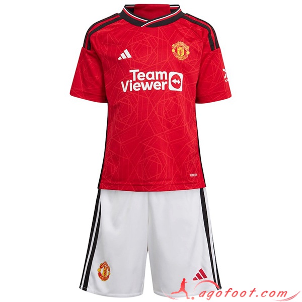 Maillot de Foot Manchester United Enfant Domicile 2023/2024