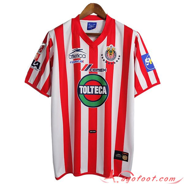 Maillot de Foot CD Guadalajara Retro Domicile 2001/2002