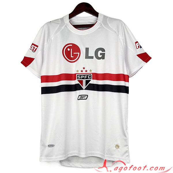 Maillot de Foot Sao Paulo FC Retro Domicile 2007/2008