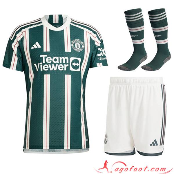 Ensemble Maillot Manchester United Exterieur (Short + Chaussettes) 2023/2024
