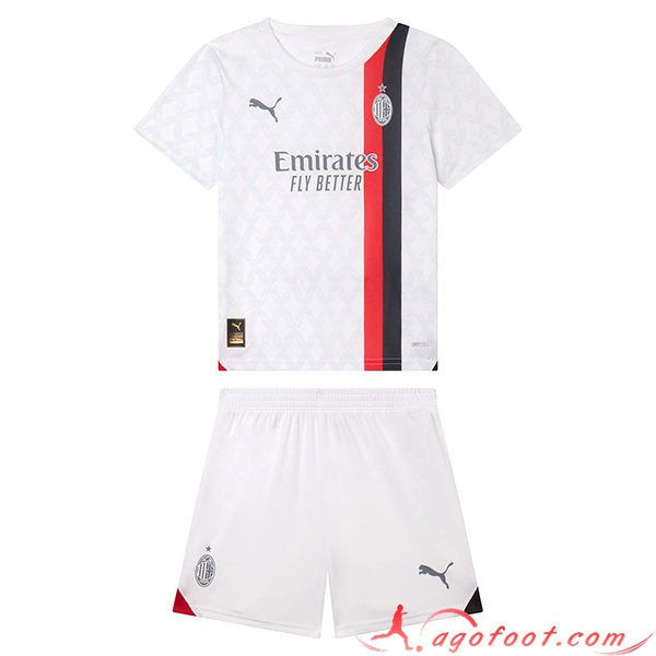 Maillot de Foot Milan AC Enfant Exterieur 2023/2024