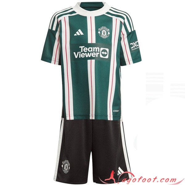 Maillot de Foot Manchester United Enfant Exterieur 2023/2024