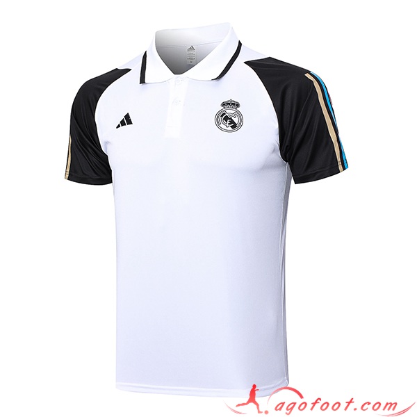 Polo Foot Real Madrid Blanc 2023/2024