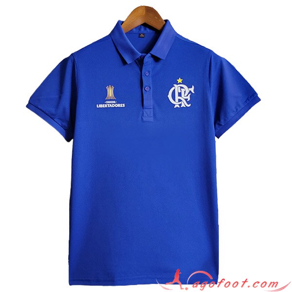 Polo Foot Flamengo Bleu 2023/2024