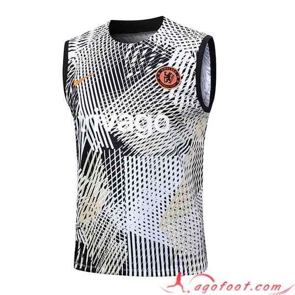 Training Debardeur FC Chelsea Jaune 2023/2024 -02