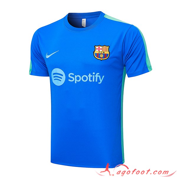 Training T-Shirts FC Barcelone Bleu 2023/2024