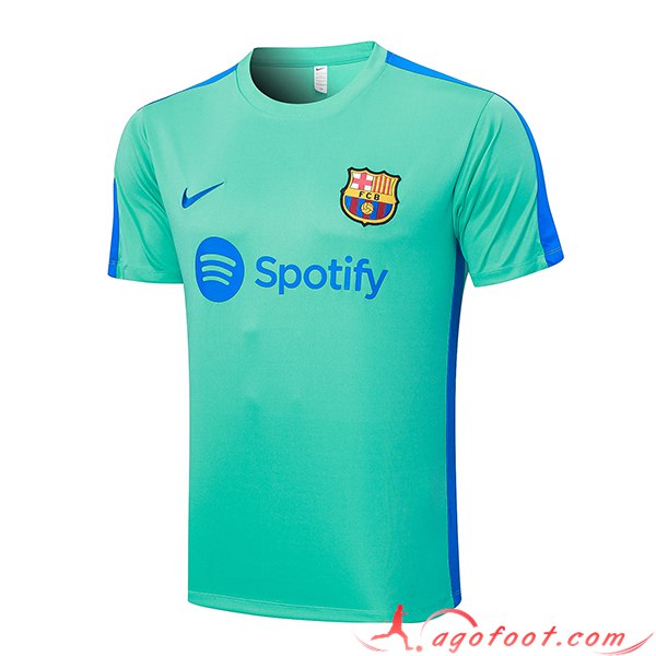 Training T-Shirts FC Barcelone Vert 2023/2024 -05