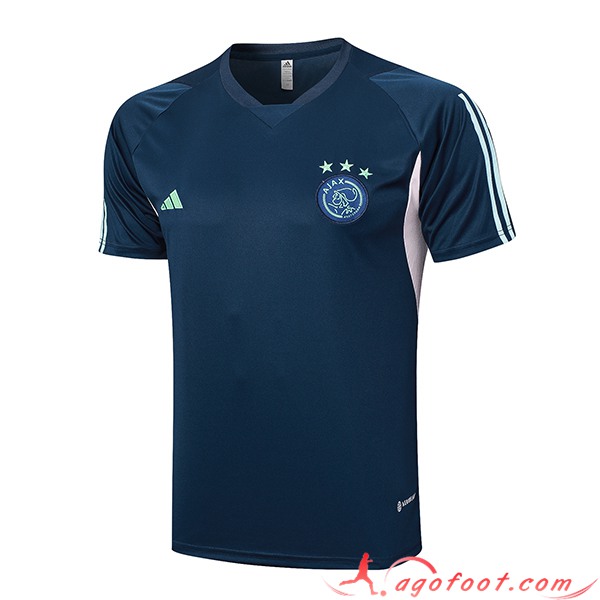 Training T-Shirts Ajax Bleu Marine 2023/2024 -02