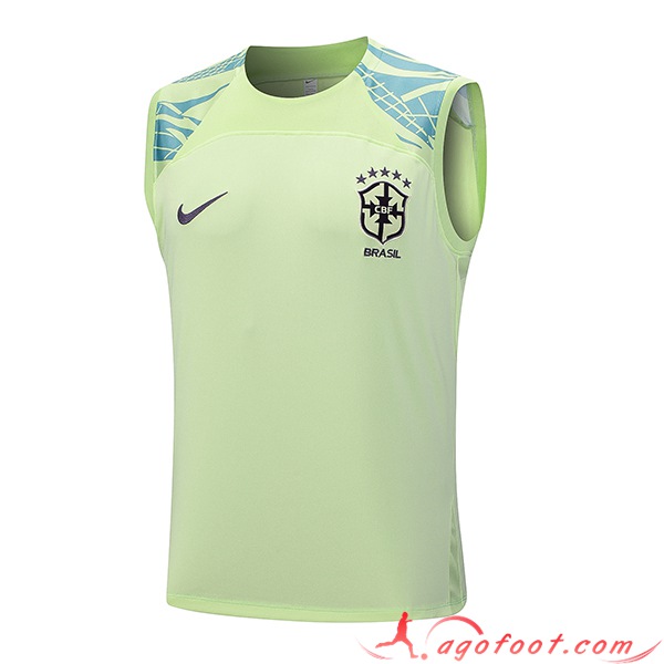 Training Debardeur Bresil Vert 2023/2024