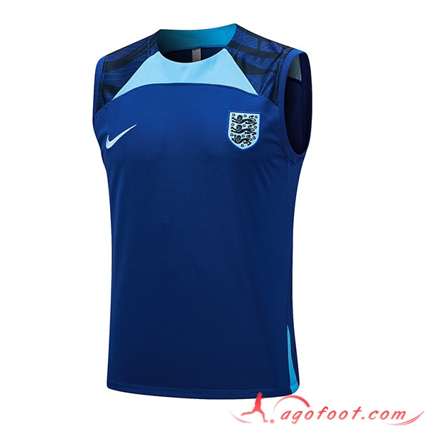Training Debardeur Angleterre Bleu 2023/2024