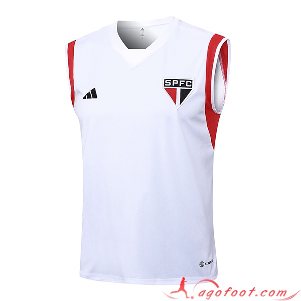 Training Debardeur Sao Paulo FC Blanc 2023/2024 -03