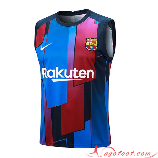 Training Debardeur FC Barcelone Bleu 2023/2024 -03