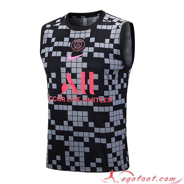 Training Debardeur FC Barcelone Noir/Gris 2023/2024