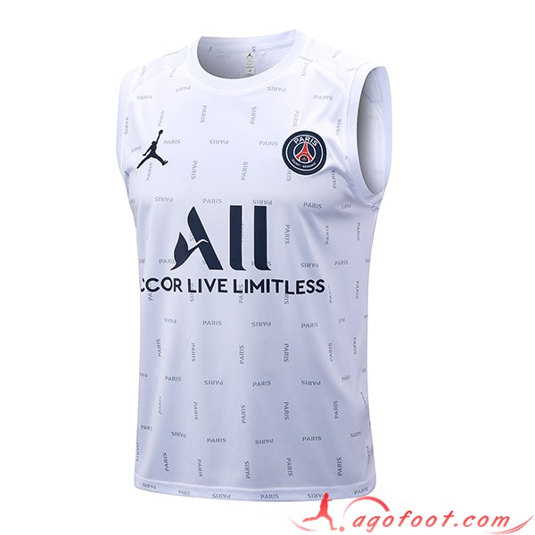 Training Debardeur PSG Blanc 2023/2024 -02