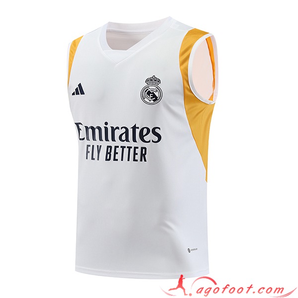 Training Debardeur Real Madrid Blanc 2023/2024 -05