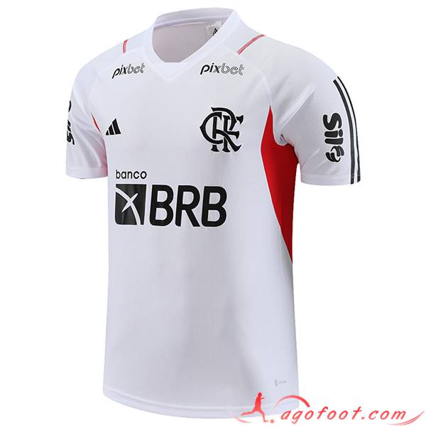 Training T-Shirts Flamengo Blanc 2023/2024 -03
