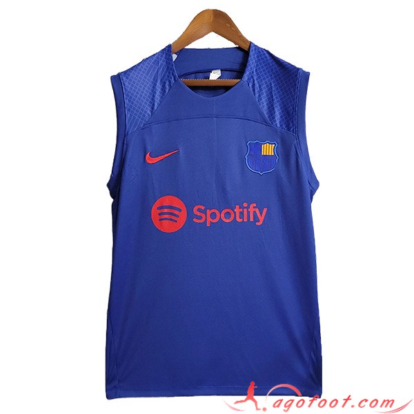 Training Debardeur FC Barcelone Bleu Marine 2023/2024
