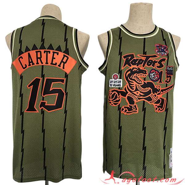 Maillot Toronto Raptors (CARTER #15) 2023/24 Vert