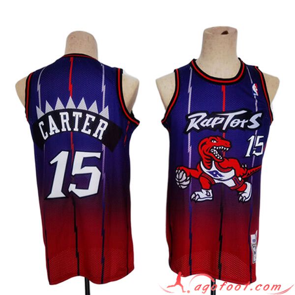 Maillot Toronto Raptors (CARTER #15) 2023/24 Pourpre/Rouge