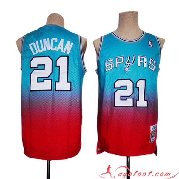 Maillot San Antonio Spurs (IVERSON #21) 2023/24 Rouge/Bleu