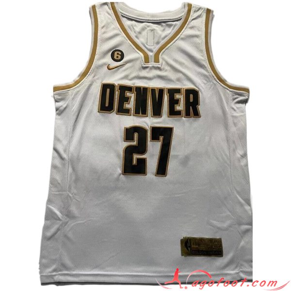 Maillot Denver Nuggets (IVERSON #21) 2023/24 Blanc