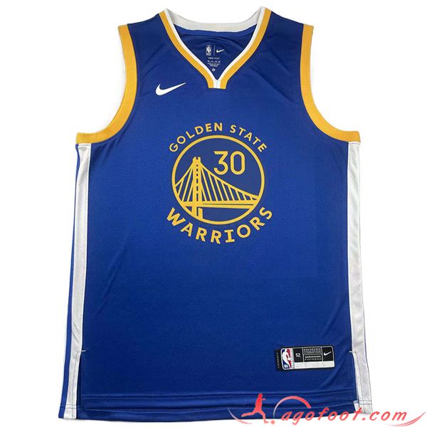 Maillot Golden State Warriors (CURRY #30) 2023/24 Bleu -03
