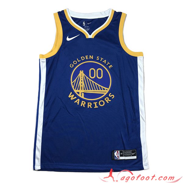 Maillot Golden State Warriors (KUMINGA #00) 2023/24 Bleu
