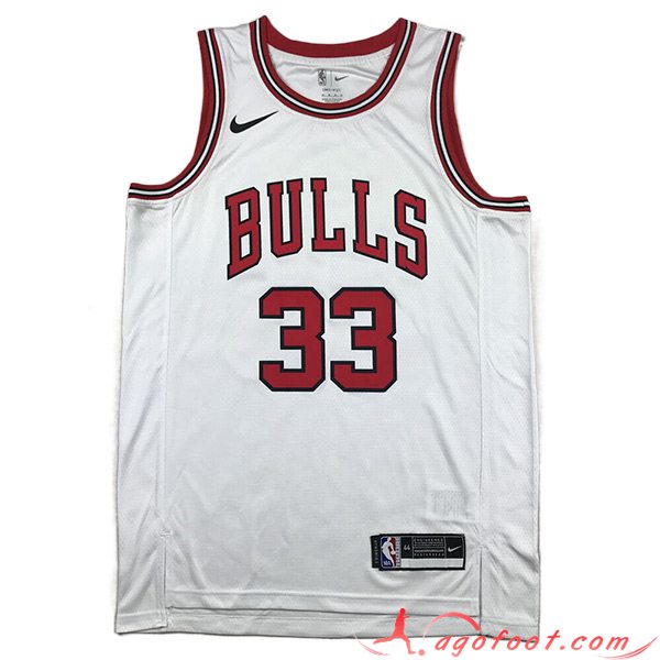 Maillot Chicago Bulls (PIPPEN #33) 2023/24 Blanc -04