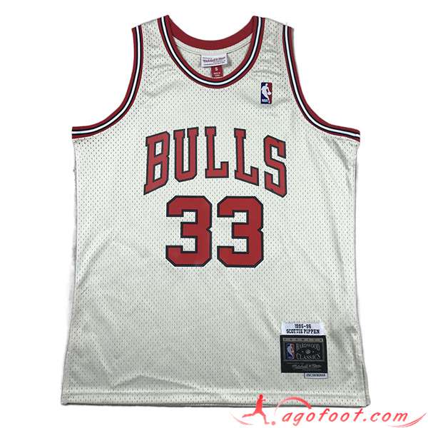 Maillot Chicago Bulls (PIPPEN #33) 2023/24 Blanc -03