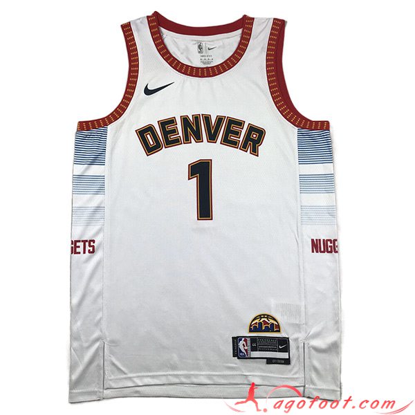 Maillot Denver Nuggets (PORTER JR. #1) 2023/24 Blanc