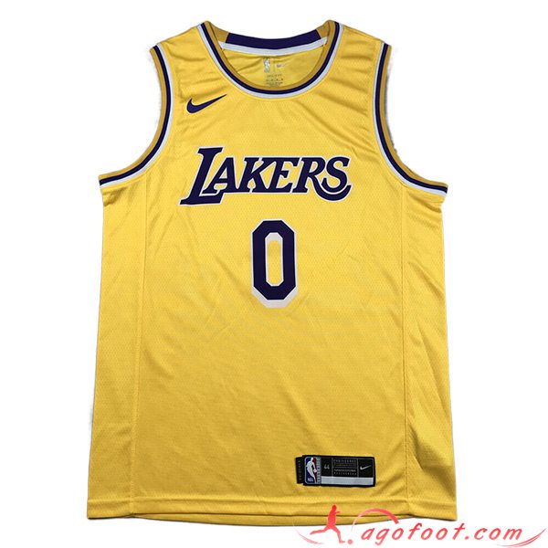 Maillot Los Angeles Lakers (YOUNG #0) 2023/24 Jaune
