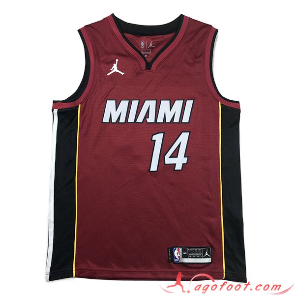 Maillot Miami Heat (HERRO #14) 2023/24 Rouge -03