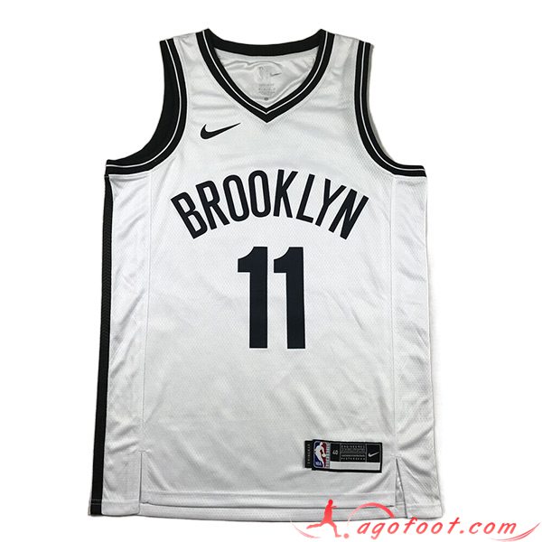 Maillot Brooklyn Nets (IRVING #11) 2023/24 Blanc