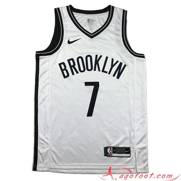 Maillot Brooklyn Nets (DURANT #7) 2023/24 Blanc