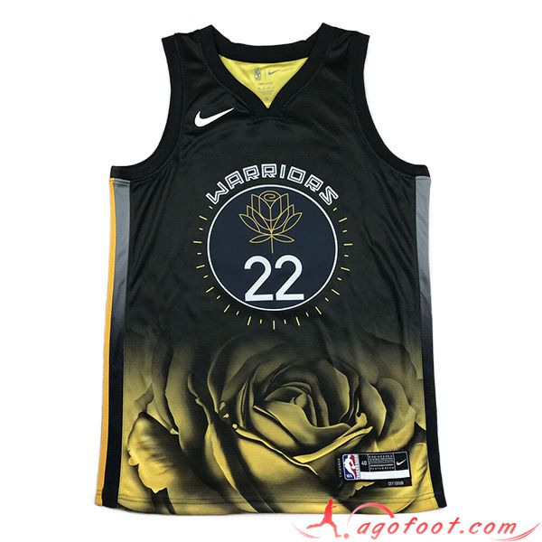Maillot Golden State Warriors (WIGGINS #22) 2023/24 Noir