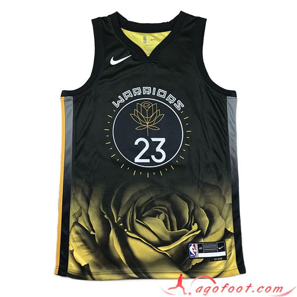Maillot Golden State Warriors (GREEN #23) 2023/24 Noir