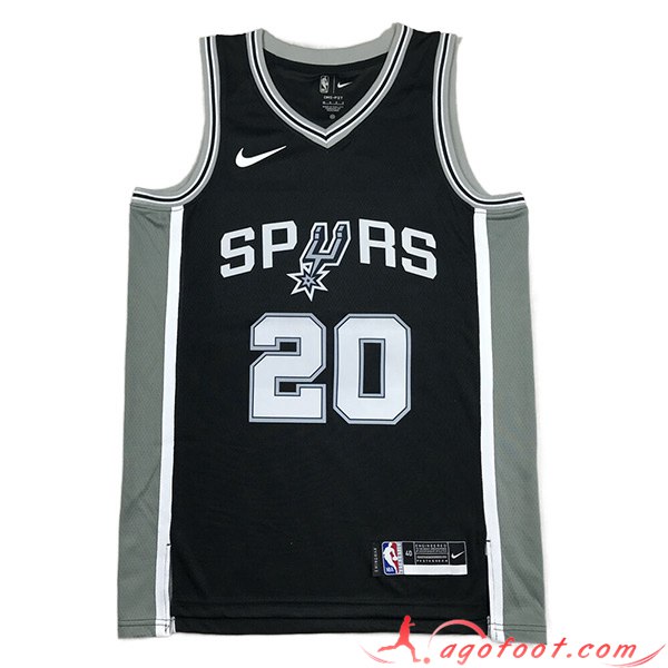 Maillot San Antonio Spurs (GINOBILI #20) 2023/24 Noir