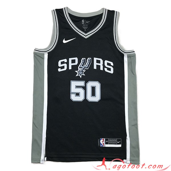 Maillot San Antonio Spurs (ROBINSON #50) 2023/24 Noir