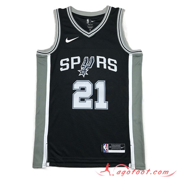 Maillot San Antonio Spurs (DUNCAN #21) 2023/24 Noir -02