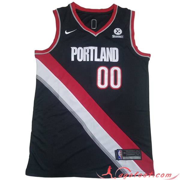 Maillot Portland Trail Blazers (HENDERSON #00) 2023/24 Noir