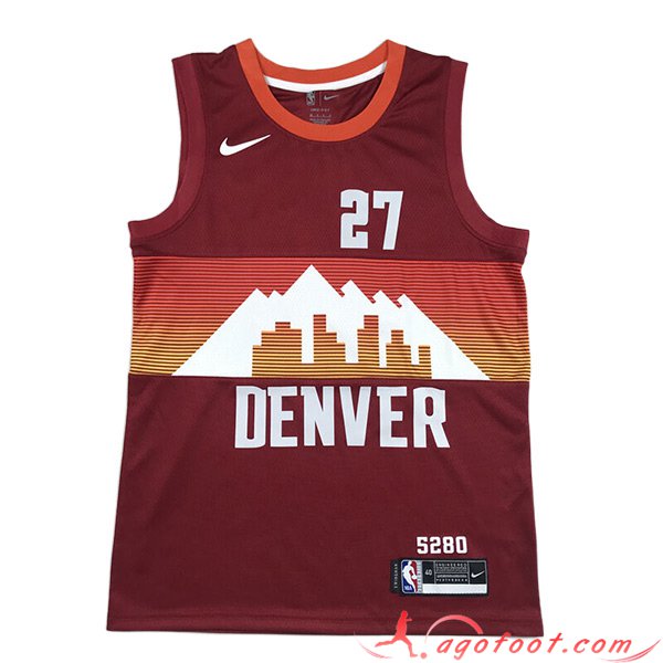 Maillot Denver Nuggets (MURRAY #27) 2023/24 Rouge