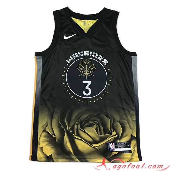 Maillot Golden State Warriors (POOLE #3) 2023/24 Noir