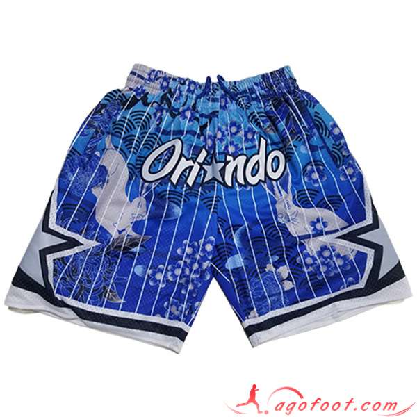 Shorts NBA Orlando Magic 2023/24 Bleu/Blanc