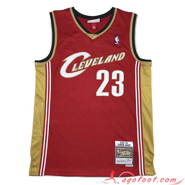 Maillot Cleveland Cavaliers (JAMES #23) 2023/24 Rouge