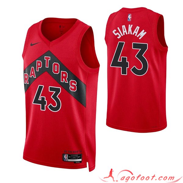 Maillot Toronto Raptors (SIAKAM #43) 2023/24 Rouge