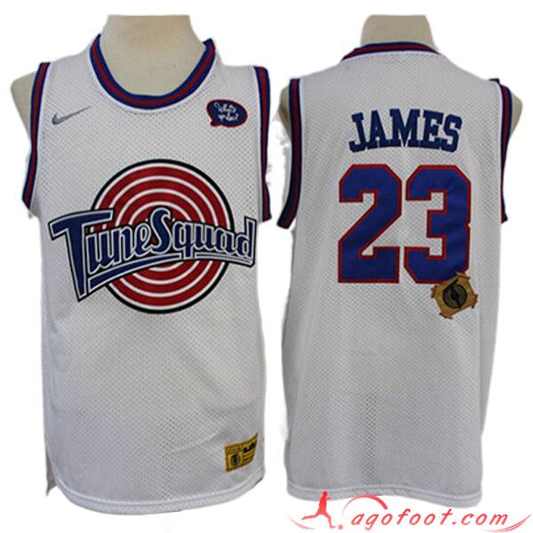 Maillot Los Angeles Lakers (JAMES #23) 2023/24 Blanc -02