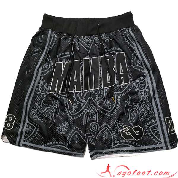 Shorts NBA Los Angeles Lakers 2023/24 Noir