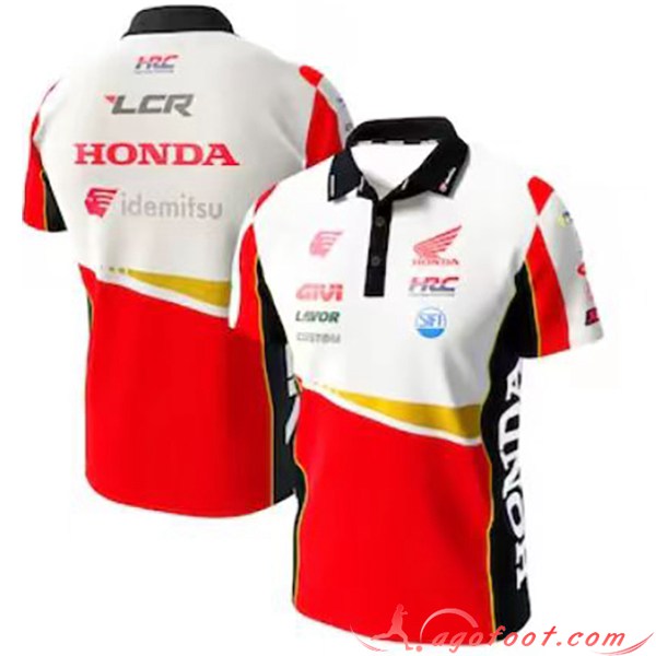 Polo F1 Honda Team Blanc/Rouge 2023