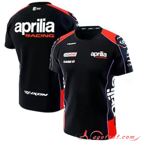 T-Shirt F1 Aprilia Team Bleu Marine 2023